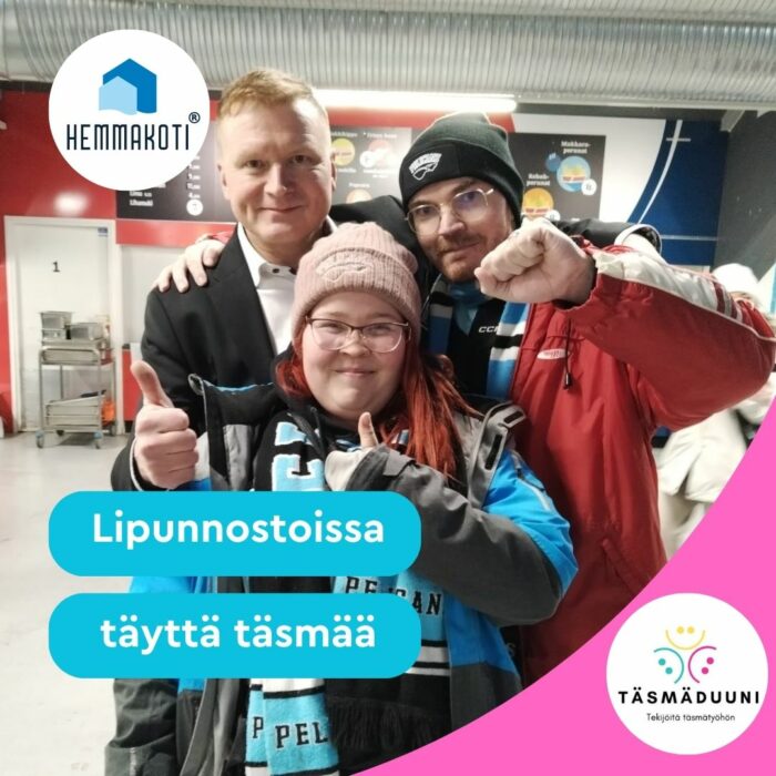 Lipunnostoissa täyttä täsmää